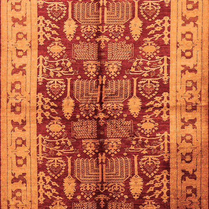 Oriental Orange Industrial Rug, urb840org