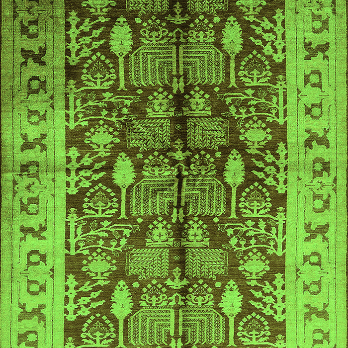 Oriental Green Industrial Rug, urb840grn