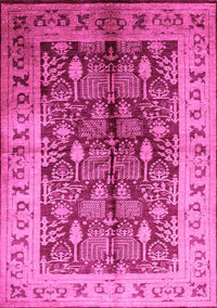 Oriental Pink Industrial Rug, urb840pnk