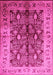 Oriental Pink Industrial Rug, urb840pnk