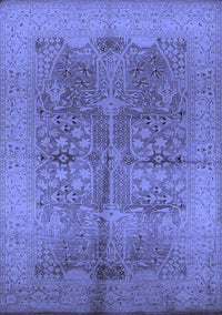 Oriental Blue Industrial Rug, urb841blu