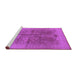 Sideview of Machine Washable Oriental Purple Industrial Area Rugs, wshurb841pur