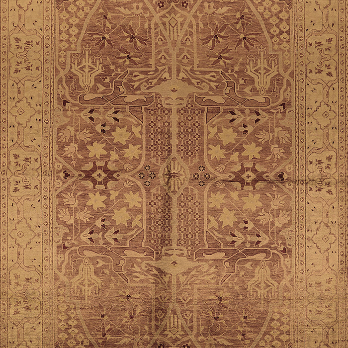 Oriental Brown Industrial Rug, urb841brn