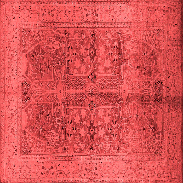 Machine Washable Oriental Red Industrial Rug, wshurb841red
