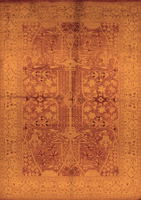 Oriental Orange Industrial Rug, urb841org