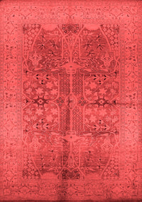 Oriental Red Industrial Rug, urb841red