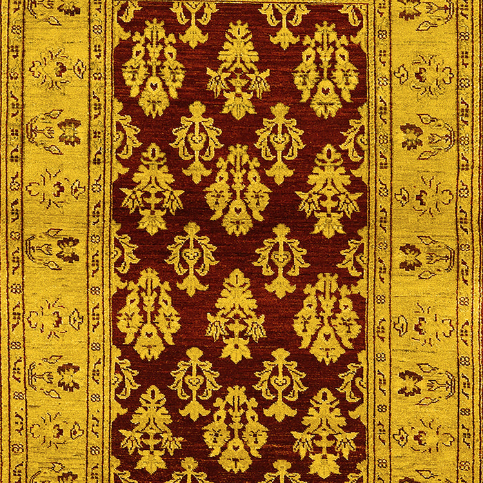 Oriental Yellow Industrial Rug, urb842yw