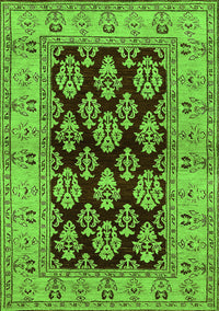 Oriental Green Industrial Rug, urb842grn