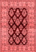 Oriental Red Industrial Area Rugs