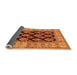 Sideview of Oriental Orange Industrial Rug, urb842org