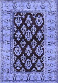 Oriental Blue Industrial Rug, urb842blu