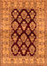 Oriental Orange Industrial Rug, urb842org