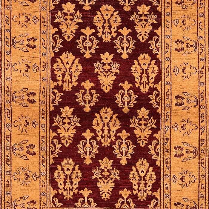 Oriental Orange Industrial Rug, urb842org