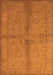 Machine Washable Oriental Orange Industrial Area Rugs, wshurb843org