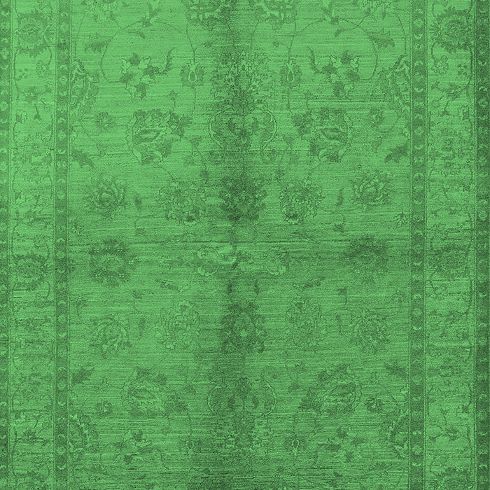 Oriental Emerald Green Industrial Rug, urb843emgrn