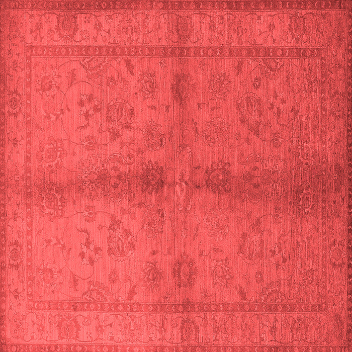 Machine Washable Oriental Red Industrial Rug, wshurb843red
