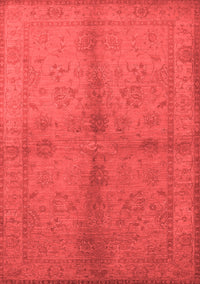 Oriental Red Industrial Rug, urb843red