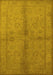 Oriental Yellow Industrial Rug, urb843yw