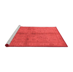 Industrial Red Washable Rugs