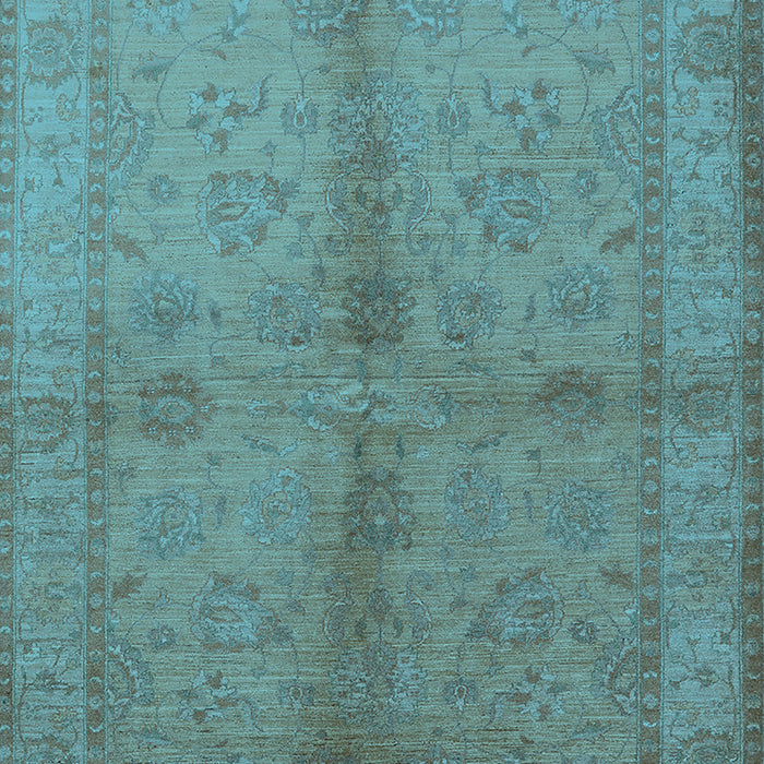 Oriental Light Blue Industrial Rug, urb843lblu