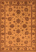 Machine Washable Oriental Orange Industrial Area Rugs, wshurb844org