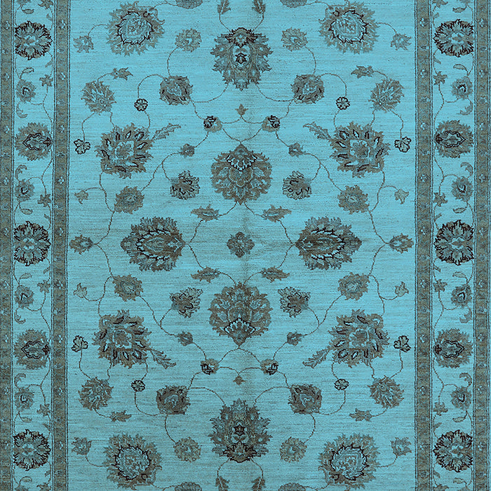 Oriental Light Blue Industrial Rug, urb844lblu