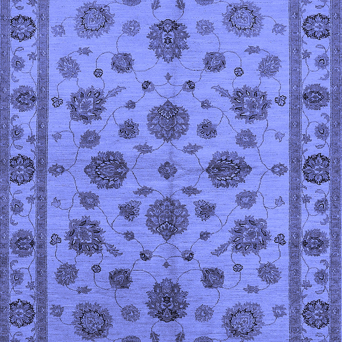 Oriental Blue Industrial Rug, urb844blu