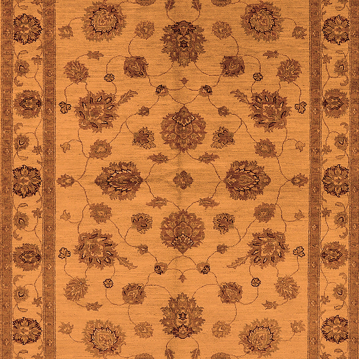 Oriental Orange Industrial Rug, urb844org