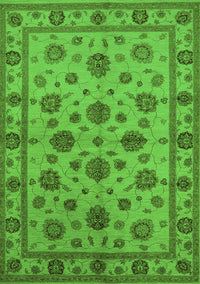 Oriental Green Industrial Rug, urb844grn