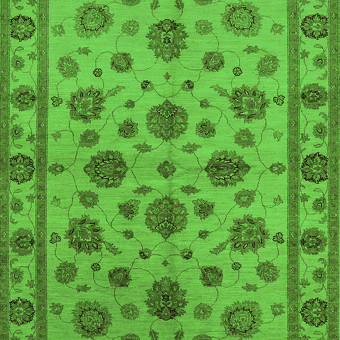 Oriental Green Industrial Rug, urb844grn