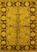 Oriental Yellow Industrial Rug, urb845yw