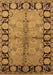 Oriental Brown Industrial Rug, urb845brn