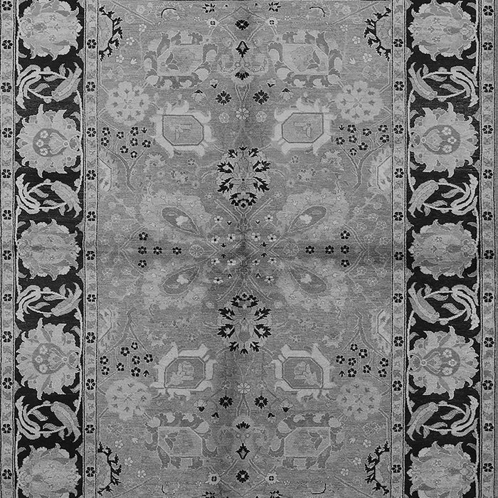 Oriental Gray Industrial Rug, urb845gry