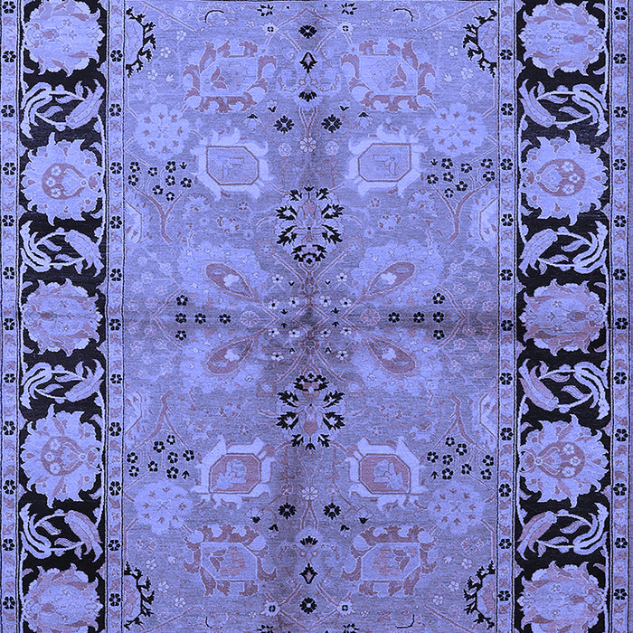 Oriental Blue Industrial Rug, urb845blu