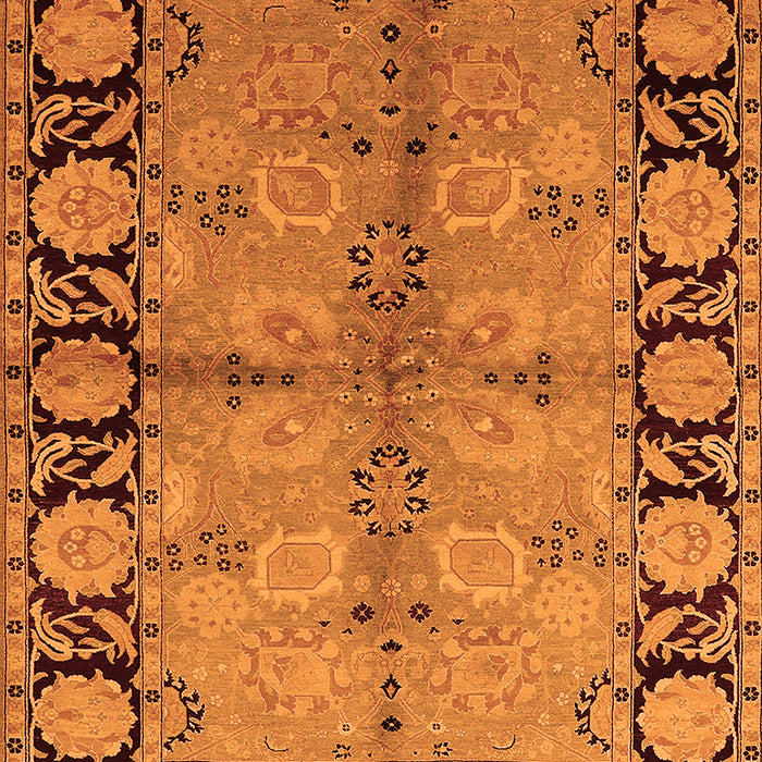 Oriental Orange Industrial Rug, urb845org