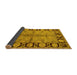 Sideview of Oriental Yellow Industrial Rug, urb845yw