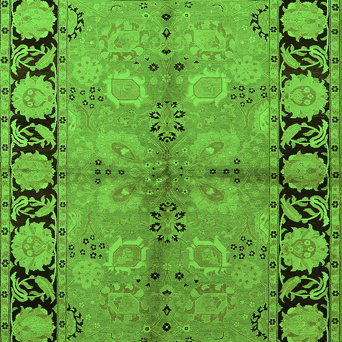 Oriental Green Industrial Rug, urb845grn