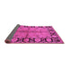 Sideview of Oriental Pink Industrial Rug, urb845pnk