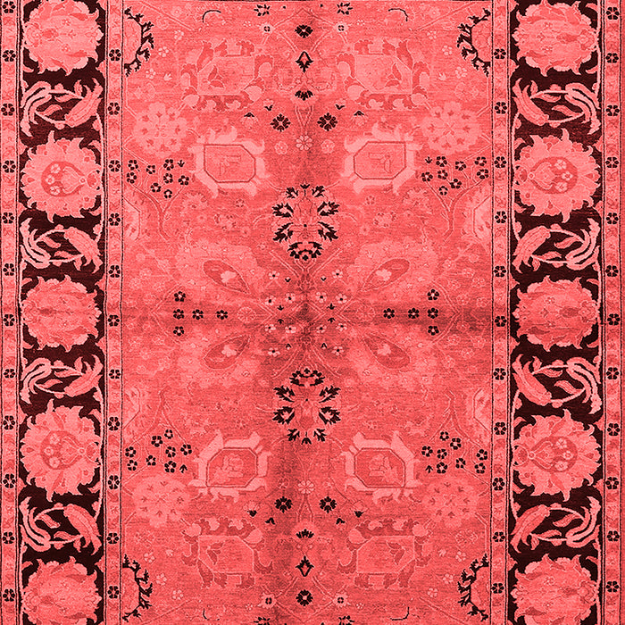 Oriental Red Industrial Area Rugs