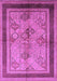 Machine Washable Oriental Purple Industrial Area Rugs, wshurb846pur