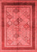 Oriental Red Industrial Area Rugs