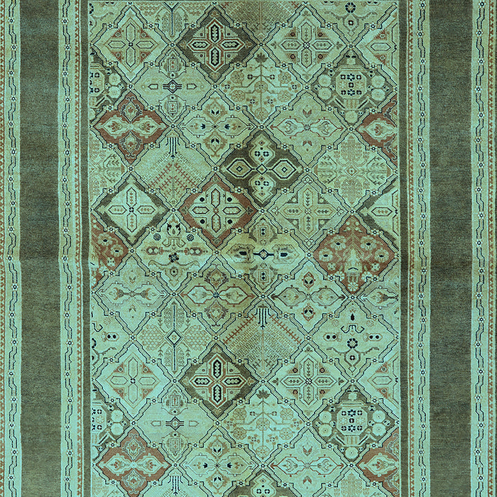 Oriental Light Blue Industrial Rug, urb846lblu