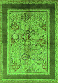 Oriental Green Industrial Rug, urb846grn