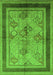 Oriental Green Industrial Rug, urb846grn