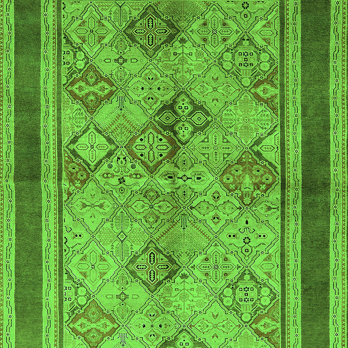 Oriental Green Industrial Rug, urb846grn