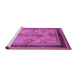 Sideview of Machine Washable Oriental Purple Industrial Area Rugs, wshurb846pur