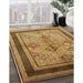 Machine Washable Industrial Modern Yellow Rug in a Family Room, wshurb846