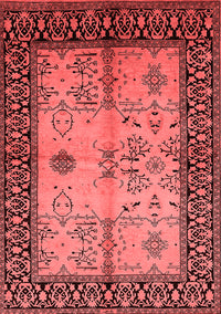 Oriental Red Industrial Rug, urb847red