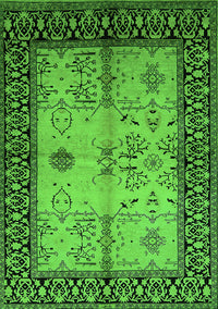 Oriental Green Industrial Rug, urb847grn