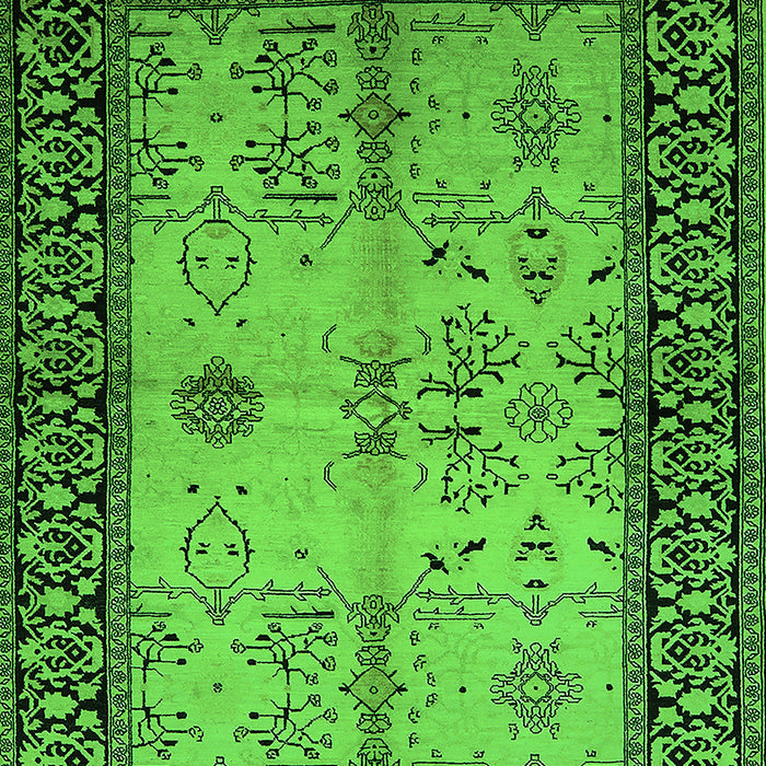 Oriental Green Industrial Rug, urb847grn